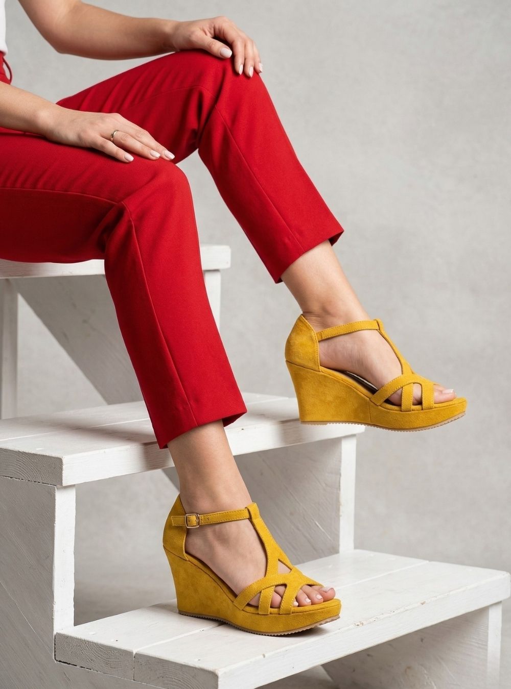 Sandalias Rafaela - Amarela
