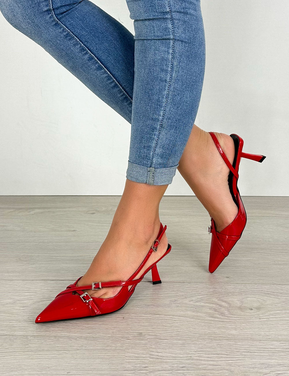 Sapatos Isis - Vermelho