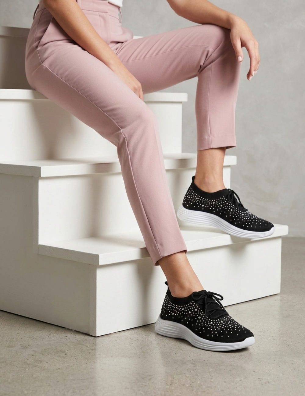 Zapatillas Hill - Negro