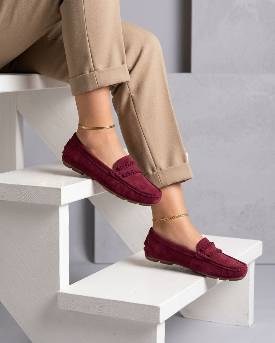 Zapatos Ming - Burdeos