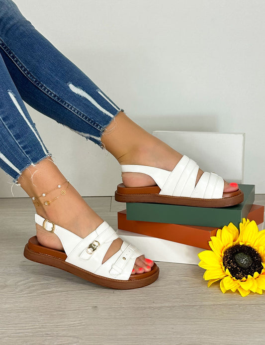 Sandalias Vicky - Branco
