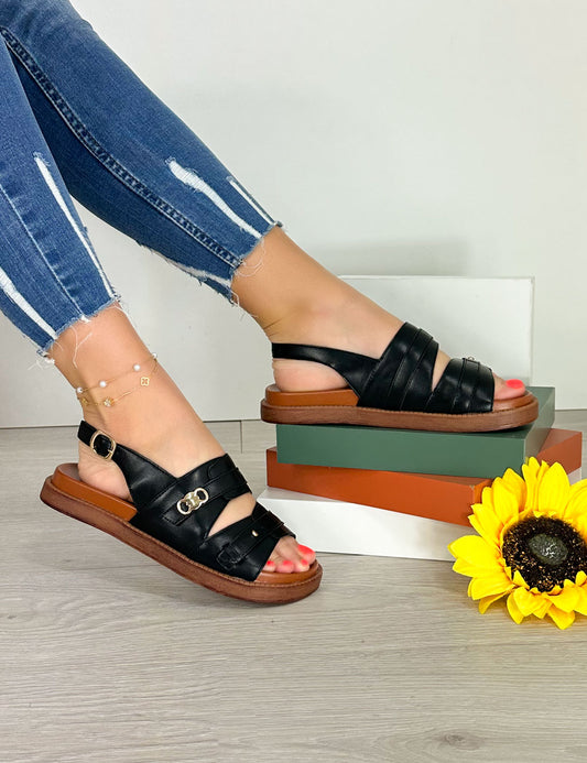 Sandalias Vicky - Preto