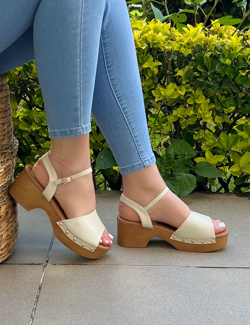 Sandálias Chass - Bege