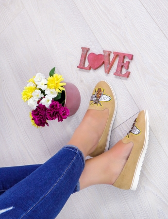 Sapatos Sting - Bege