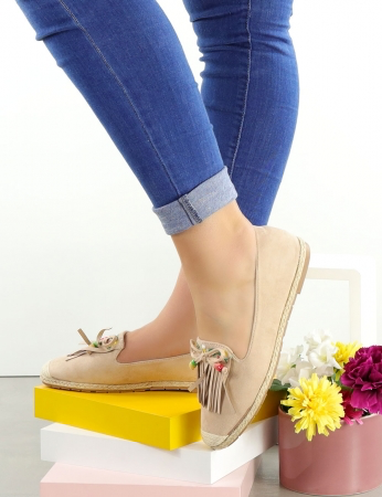 Zapatos de curry beige