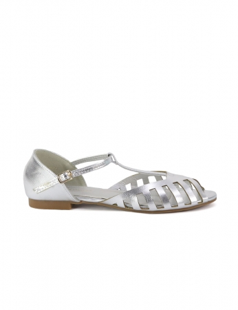 Sandalias Frozen - Plateadas