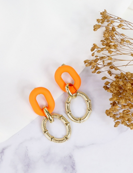 HERMOSOS PENDIENTES - NARANJA
