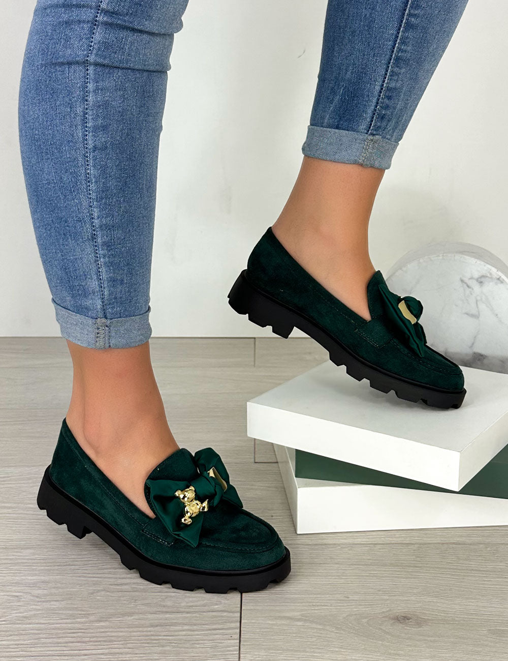 Sapatos Beca - Verde