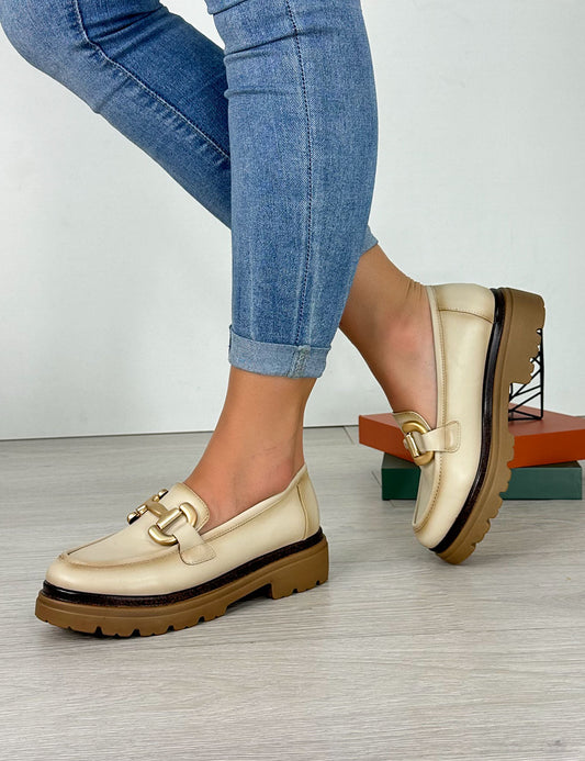 Sapatos Deza - Bege