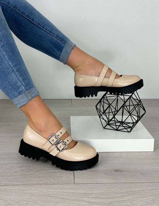Sapatos Dina - Bege