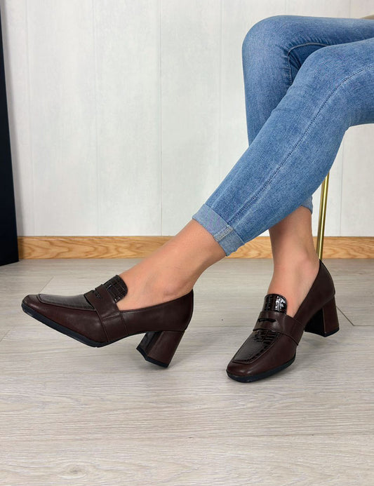 Sapatos Dulce - Castanho