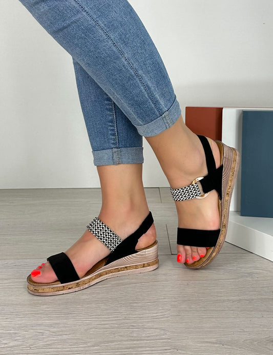 Sandalias María - Negras