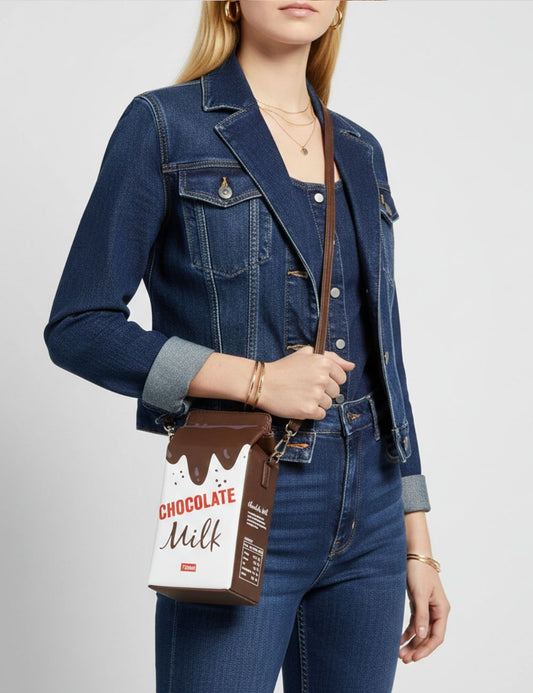 Bolso bandolera Milk - Marrón