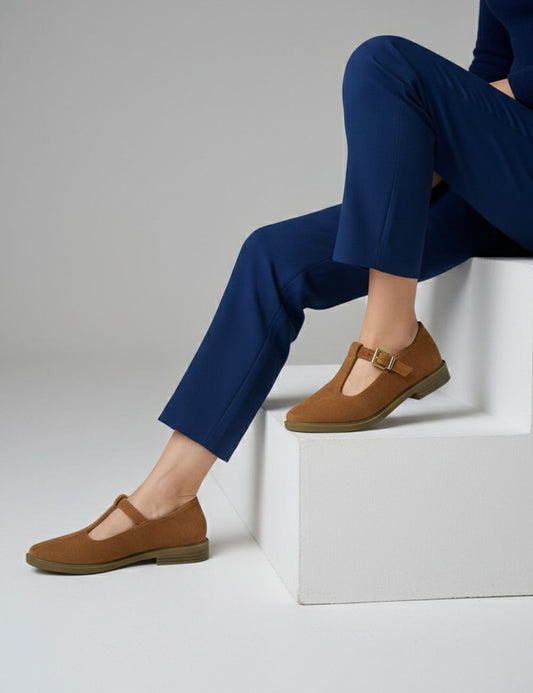 Sapatos Florencia - Camel