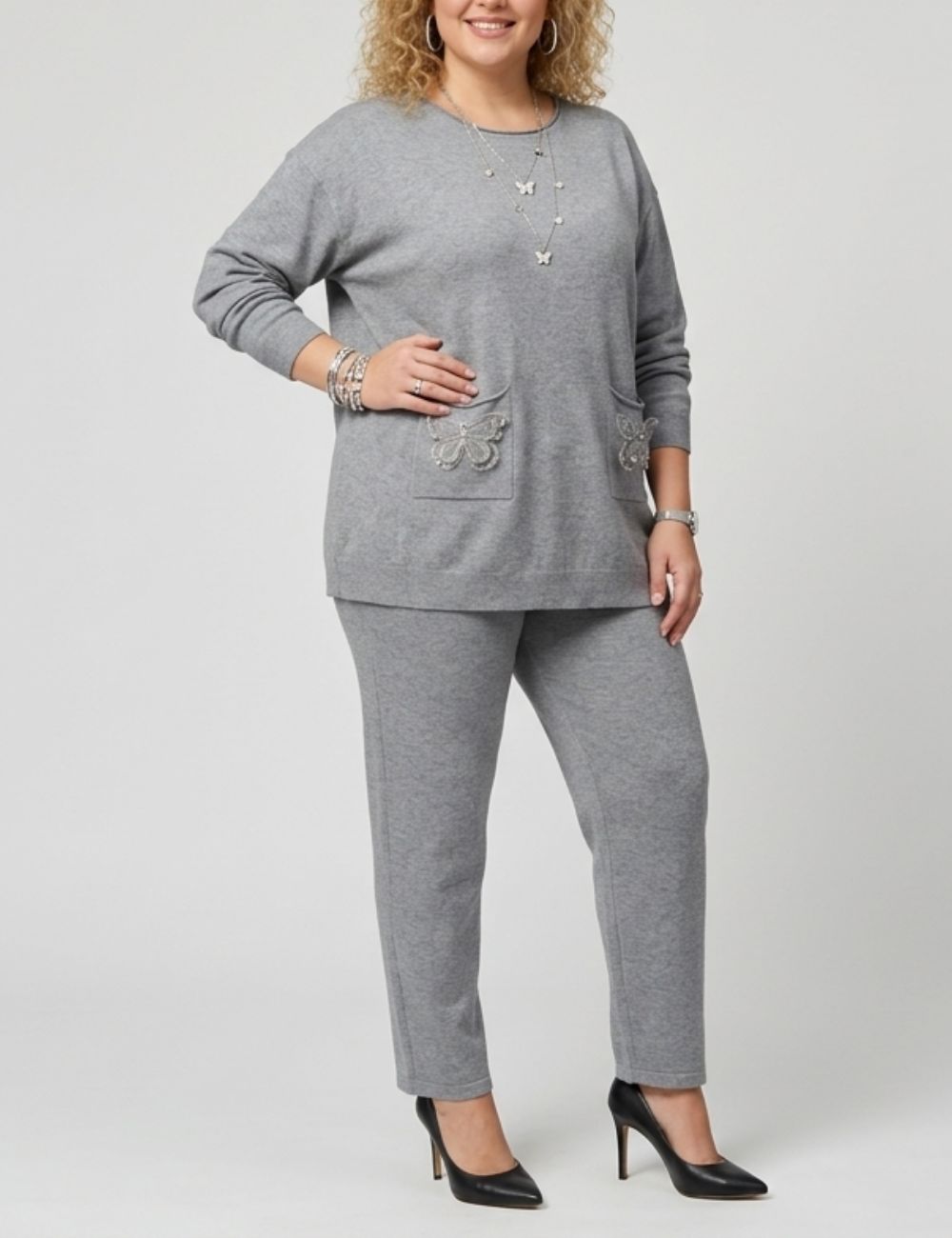 Conjunto Lilo - Gris