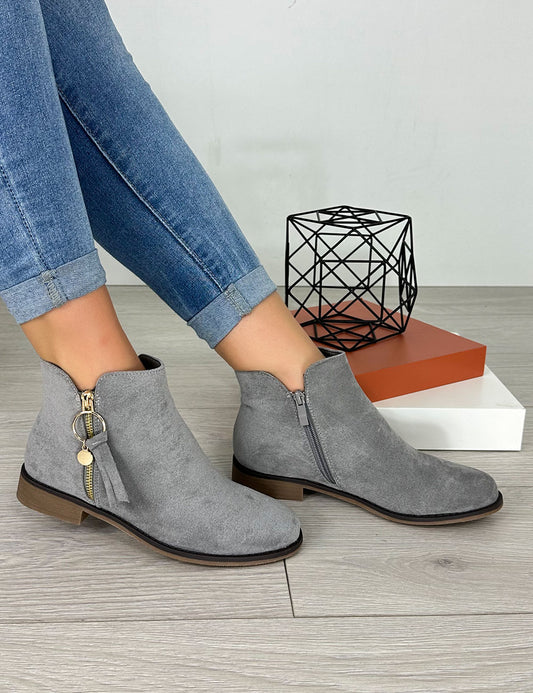 Botins Wili - Cinza