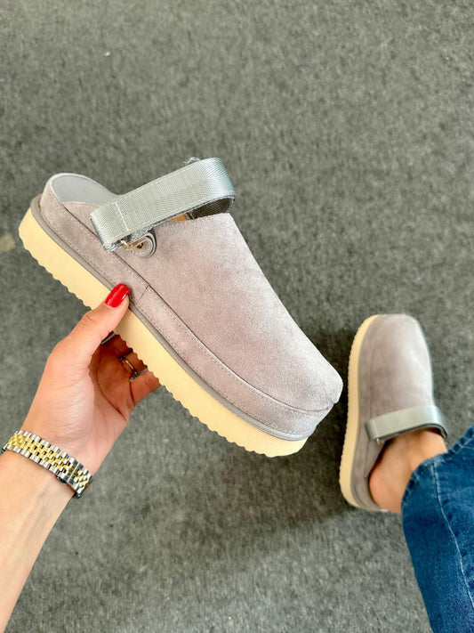 Sapatos Yolanda - Cinza