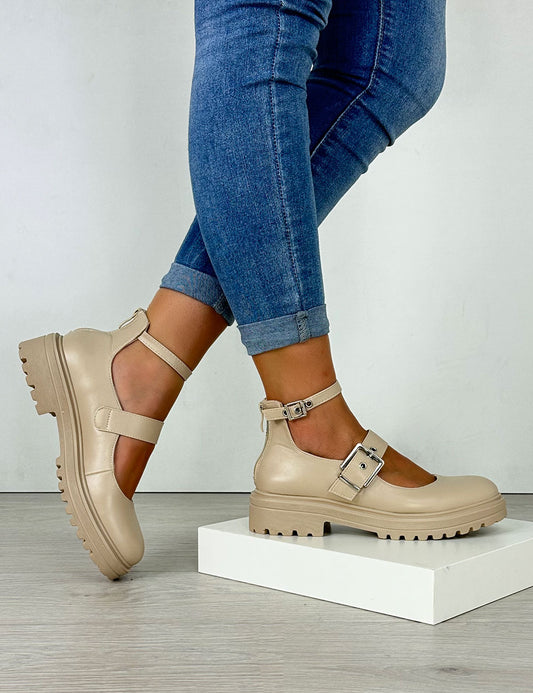 Sapatos Zita - Bege