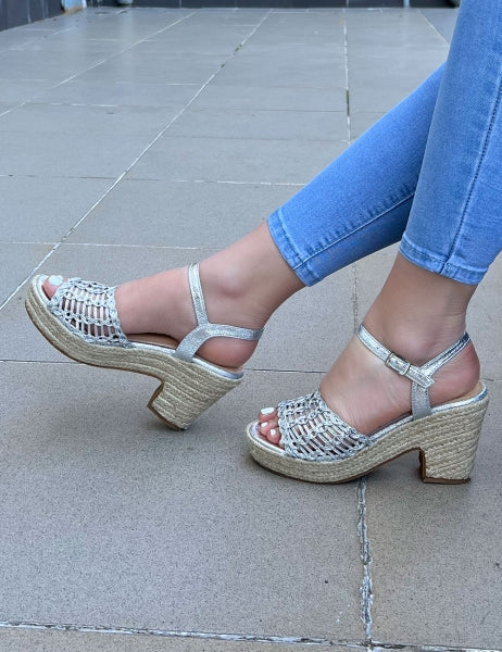 Sandálias Caetana - Prata