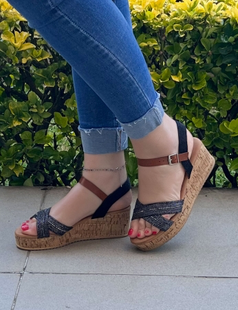 Sandalias Kendra - Negras
