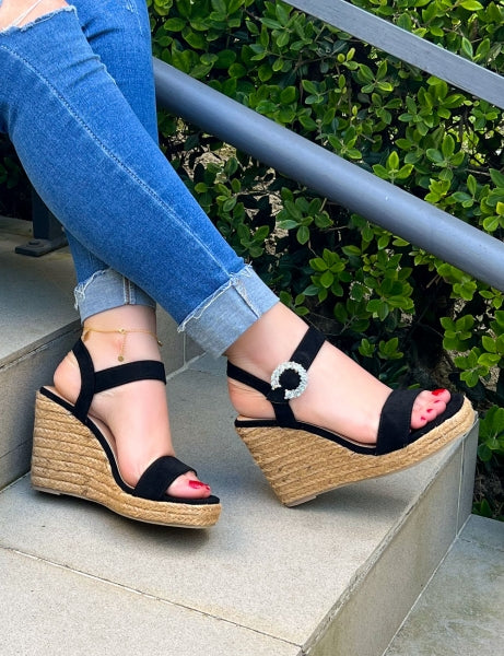 Sandalias de otoño - Negras