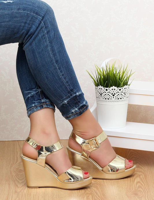 Sandálias Figo - Dourado