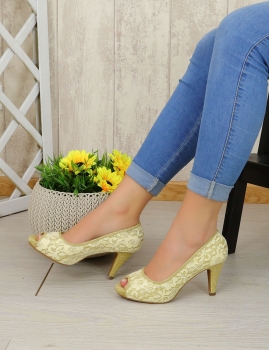 Sapatos Ancora - Dourado