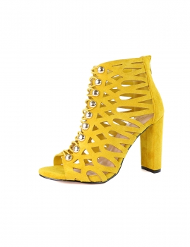 BOTINS ALVES - AMARELO
