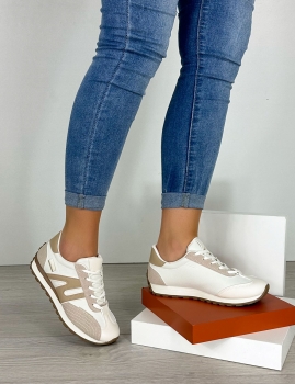 Sapatilhas Ariana - Bege