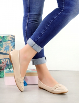 Sapatos Bambo - Bege