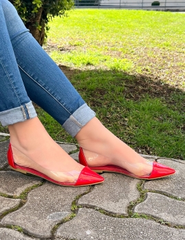 Sapatos Bella - Vermelho