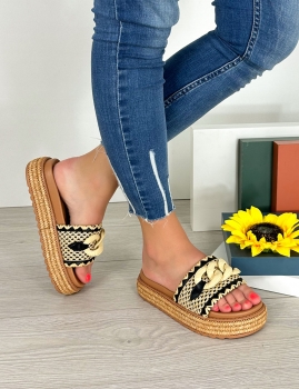 Sandalias Carmo - Preto