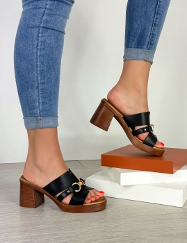 Sandalias Clara - Preto