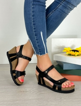 Sandalias Diolinda - Preto