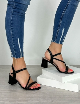 Sandalias Duda - Preto