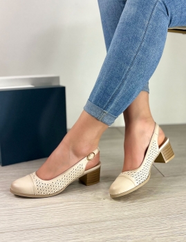 Sapatos Emilia - Bege