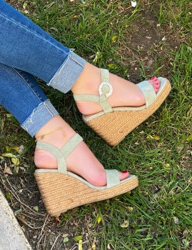 Sandalias Fall - Verde