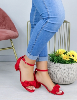 Sandálias Flory - Vermelho