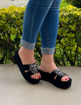 Sandalias Hera - Preto