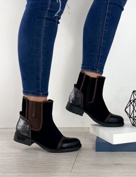 Botins Houston - Preto