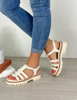 Sandalias Ines - Branco