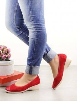 Sapatos Keeper - Vermelho