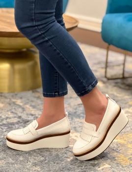 Sapatos Leila - Branco