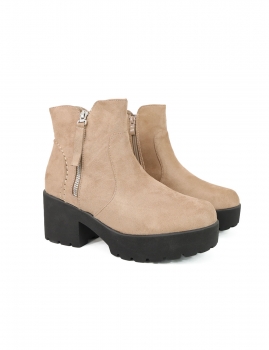 Botins Natacha - Kaki