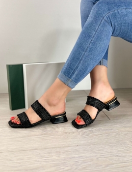 Sandálias Rebeca - Preto