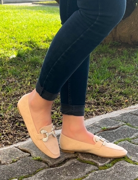 Sapatos Silvia - Bege