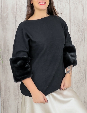 Blusa Asta - Preto
