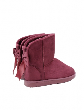 Botins Fluff - Bordô