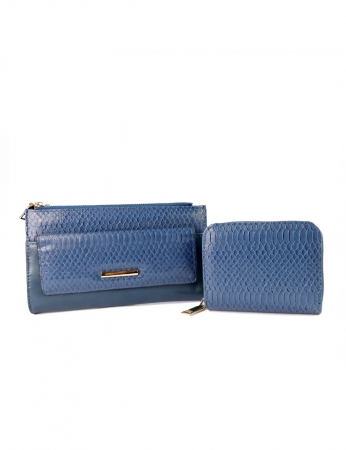 PORTA MOEDAS GISELE - AZUL