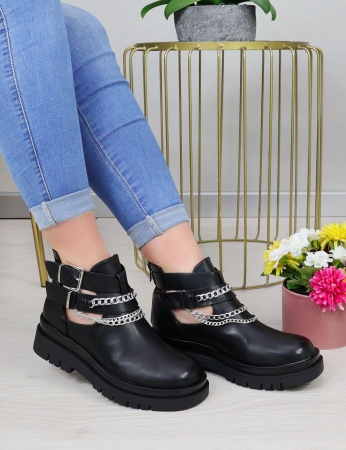 Botins Queens - Preto